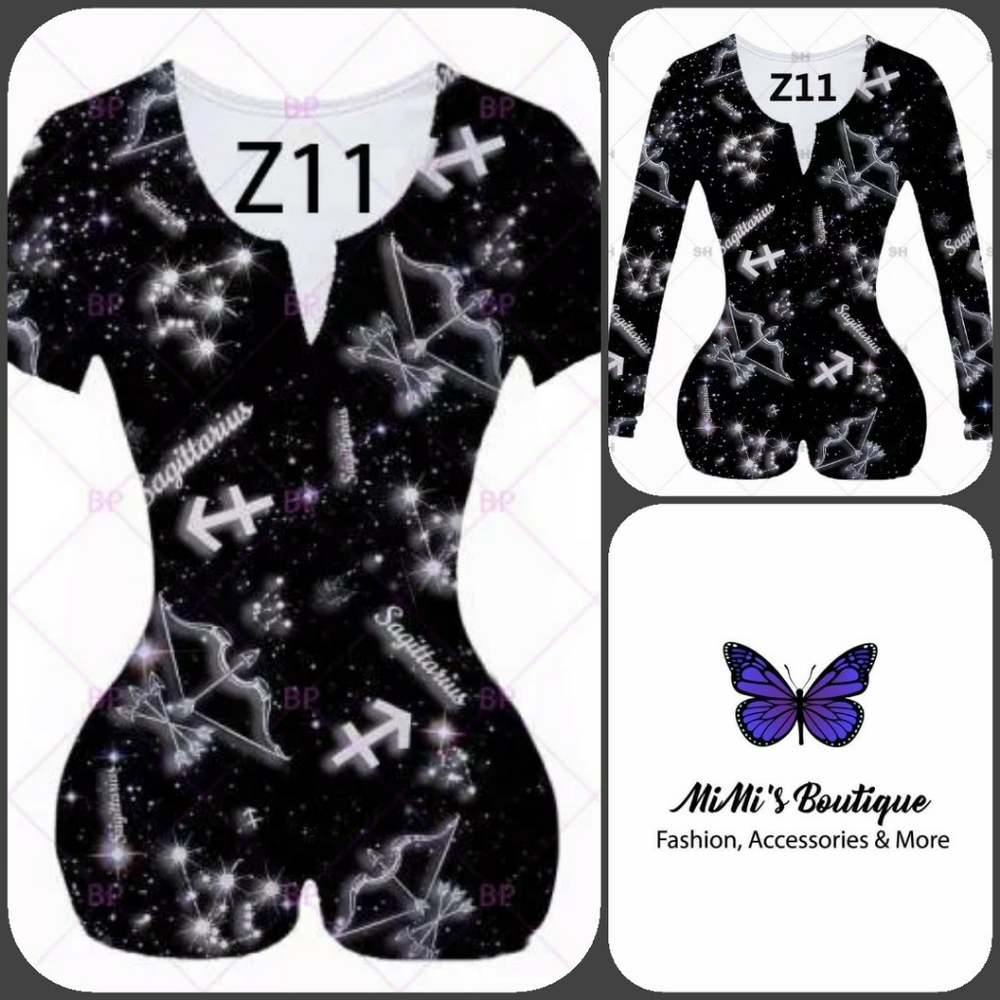 BUNDLE Zodiac sleepwear with some matching bonnet